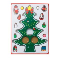 Sapin de Noël de décoration WoodtreeCouleur:Vert