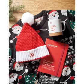 Bonnet de Noël en tricot AurigaCouleur:Rouge