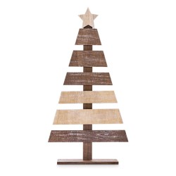 Sapin de Noël en bois PuinenCouleur:Bois