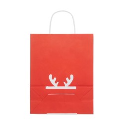 Sac cadeau format moyen Bao MediumCouleur:Rouge