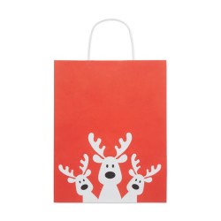 Sac cadeau format moyen Bao MediumCouleur:Rouge