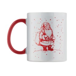 Mug de Noël en céramique 300ml FestimugCouleur:BLANC/ROUGE    