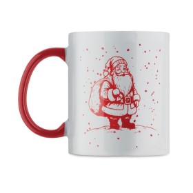 Mug de Noël en céramique 300ml FestimugCouleur:BLANC/ROUGE    