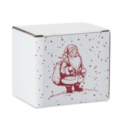 Mug de Noël en céramique 300ml FestimugCouleur:BLANC/ROUGE    