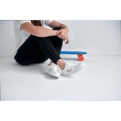 Baskets en PU Taille 38 BlancosCouleur:Blanc