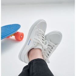 Baskets en PU Taille 39 BlancosCouleur:Blanc