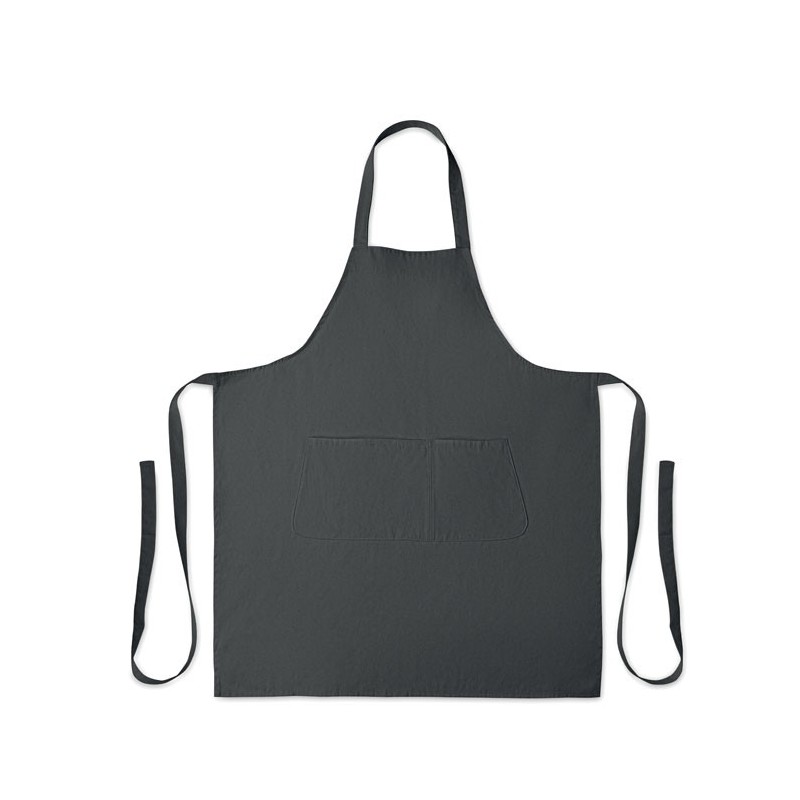 Tablier en coton bio 240 gr/m² GammaCouleur:Gris Pierre