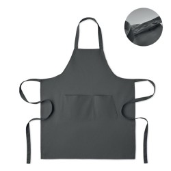 Tablier en coton bio 240 gr/m² GammaCouleur:Gris Pierre