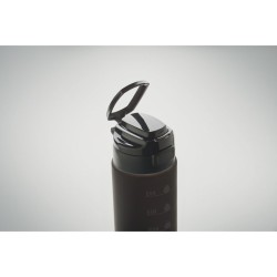 Bouteillen de sport RPET 1LCouleur:Noir