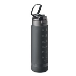 Bouteillen de sport RPET 1LCouleur:Noir
