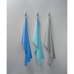 Serviette microfibre double faceCouleur:Bleu