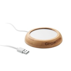 Chauffe-tasse  en bambou MugletCouleur:Bois