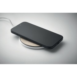 Chargeur sans fil liège 15W CortlessCouleur:Blanc
