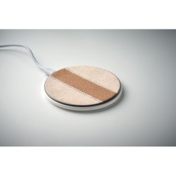 Chargeur sans fil liège 15W CortlessCouleur:Blanc