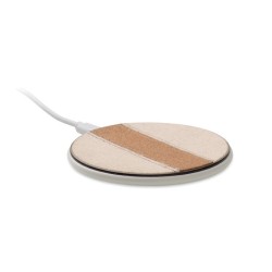 Chargeur sans fil liège 15W CortlessCouleur:Blanc