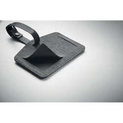 Étiquette de bagage anti-perte TagsmartCouleur:Noir