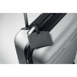 Étiquette de bagage anti-perte TagsmartCouleur:Noir