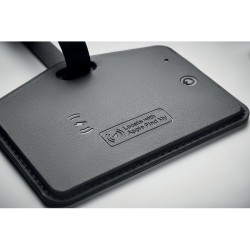 Étiquette de bagage anti-perte TagsmartCouleur:Noir