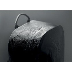 Sac à dos ordinateur 300D RPET BrennaCouleur:Noir