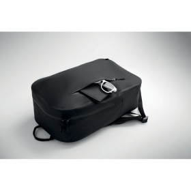 Sac à dos ordinateur 300D RPET BrennaCouleur:Noir