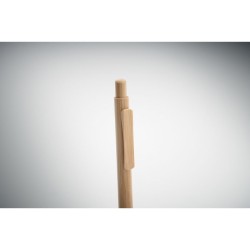 Stylo à bille en bambou MamboCouleur:Bois