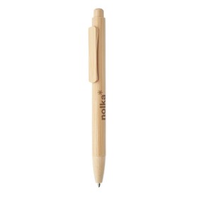 Stylo à bille en bambou MamboCouleur:Bois
