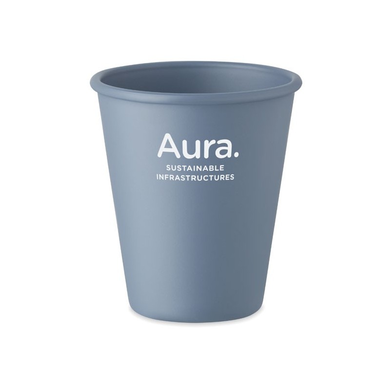 Gobelet en PLA simple paroi CupfulCouleur:pétrole