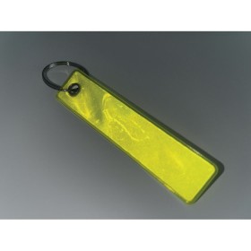 Porte-clés réfléchissant PVC KeyflectCouleur:JAUNE FLUO     