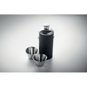 Bouteille avec gobelets CocoonCouleur:Noir