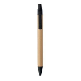 Stylo à bille en bambou Itea ColourCouleur:Noir