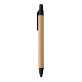 Stylo à bille en bambou Itea ColourCouleur:Noir