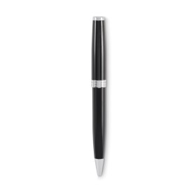 Stylo bille twist avec boîte LyonCouleur:Noir