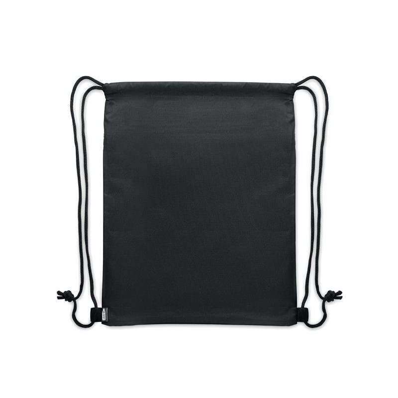 Sac à cordon en 600D RPET Bangkok BagCouleur:Gris Pierre