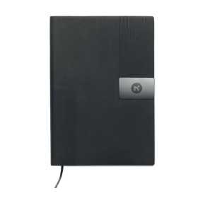 Carnet A5 en PU souple TrezeCouleur:Noir