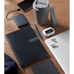 Carnet A5 en PU souple TrezeCouleur:Noir