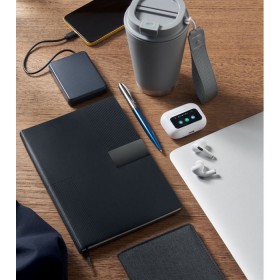 Carnet A5 en PU souple TrezeCouleur:Noir