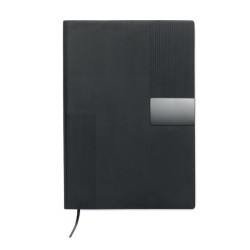 Carnet A5 en PU souple TrezeCouleur:Noir