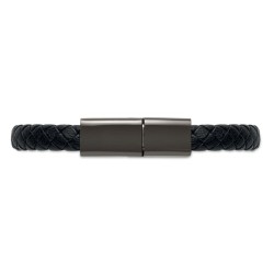 Câble bracelet tressé type C Fauleti ChargeCouleur:Noir