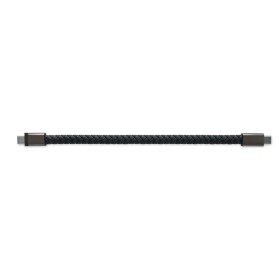 Câble bracelet tressé type C Fauleti ChargeCouleur:Noir