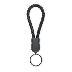 Câble porte-clés de type C Fauleti LoopCouleur:Noir
