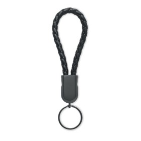 Câble porte-clés de type C Fauleti LoopCouleur:Noir