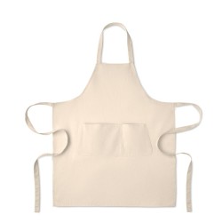 Tablier en coton bio 240 gr/m² Gamma ColourCouleur:Beige