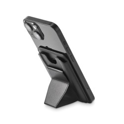 Porte-cartes magnétique en PU LeamagCouleur:Noir