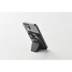 Porte-cartes magnétique en PU LeamagCouleur:Noir
