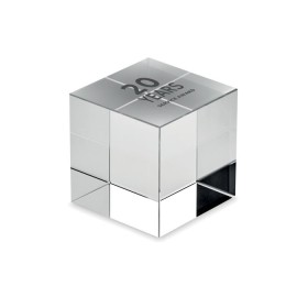 Trophée en verre Cube KubewardCouleur:Transparent