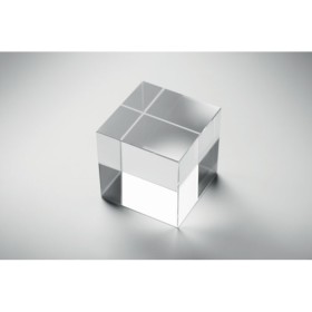 Trophée en verre Cube KubewardCouleur:Transparent