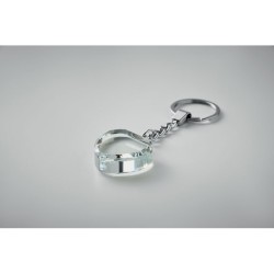 Porte-clés cœur en verre HeartwardCouleur:Transparent
