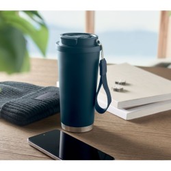 Gobelet double paroi 500ml Topaz LargeCouleur:Bleu Marine