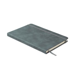 Carnet A5 en PU effet patine TintCouleur:pétrole
