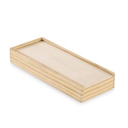 Jeu de dominos et de cartes Domi&CardsCouleur:Bois